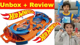 Unboxing & Review of Hot Wheels Slot Track Carrying Case & 9.1ft Track - 1:64 Scale