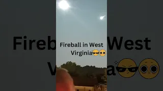 Fireball In West Virginia#shorts #meteor