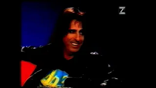 Alice Cooper and Neil Gaiman interview in Sweden 1994