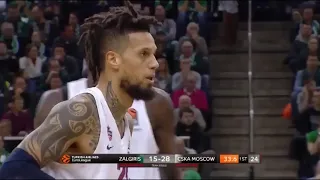 Daniel Hackett highlights (Zalgiris-CSKA: 79-84)