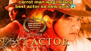 CARROT MAN JEYRICK SIGMATON UMARAKANGDA SA NEW YORK! WAGING BEST ACTOR!