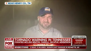 WATCH: Storm Roars Into Middle Tennessee During FOX Weather Live Report