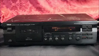 Yamaha KX 393 Cassette Demo