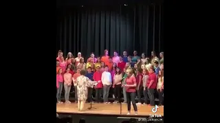 kid throws up during choir performance