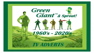 GREEN GIANT TV Commercials 1960 to 2020 also starring Sprout! Ho Ho Ho! | TV Advert Compilation