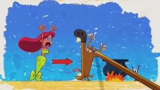 ZIG e SHARKO 💡🤓 Zig tem um plano COMPILAÇÃO 🤓💡 Português Brasil | Cartoon for Kids