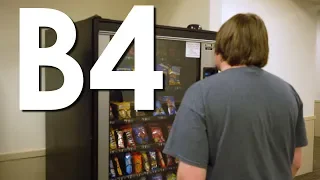 B4  - the vending machine - a 1 minute short film - MY FIRST FILM...EVER!!!