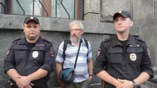 Задержание во время пикета против «пакета Яровой»