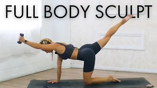 Full Body Pilates Sculpt | 30 Minute Home Workout