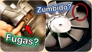 Que PARTES del TURBO provocan HUMO por el ESCAPE y RUIDOS al ACELERAR!!!