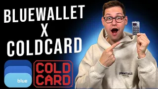 Bitcoin Cold Storage on Mobile | Blue Wallet COLDCARD Mk4 Tutorial