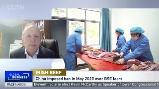 China lifts ban on Irish beef imports:"China as a market is an important one"