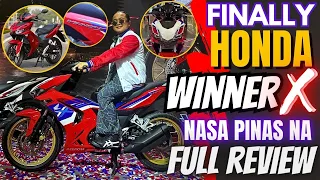 FINALLY HONDA WINNER X NASA PINAS NA FULL REVIEW!