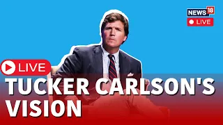 Tucker Carlson Speaks At A Session ‘Tucker Carlson's Vision | World Governments Summit Dubai | N18L