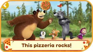 Masha and the Bear Pizzeria Game! Pizza Maker Game #3 | DEVGAME KIDS games | Pretend Play | Hayday