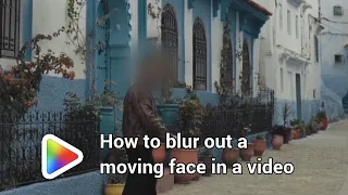 How to blur out moving faces in a video with VidMix (web version)