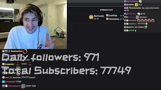 xQc Adds A Sub Counter To His Stream After 4 Years