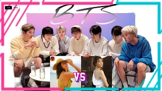 (CARTOONIZED) - WHEN BTS REACTS TO KATHRYN BERNARDO VS LIZA SOBERANO FACE OFF!! - PART 3?!!