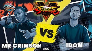 Street Fighter V Final - IDOM vs Mr Crimson | Red Bull Kumite London