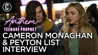 Peyton List & Cameron Monaghan - Anthem of a Teenage Prophet Interview