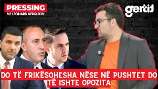 Shkëlzen Gashi thotë se do të frikësohej nëse në pushtet do të ishte opozita | Pressing