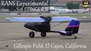 Plane Spotting - RANS Experimental, S18 STINGER II