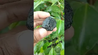 black meteorite my colection