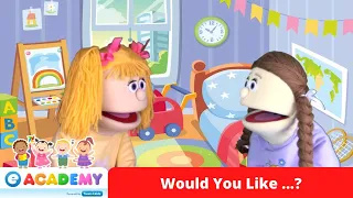 Would You Like? | Please and Thank You | Songs for Kids | Learn English | Kindergarten | Preschool