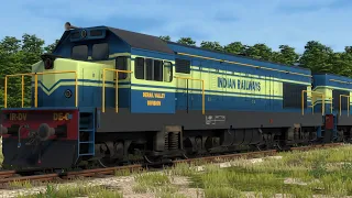 INDIAN RAILWAYS IN DERAIL VALLEY | BEST TRAIN SIM GAME EVER ! | CoreOn