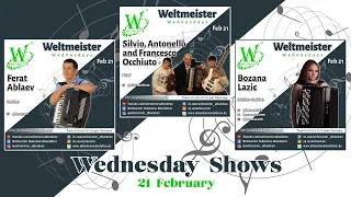 Weltmeister Wednesdays Concert Series Week 8 - 2024 #accordionmusic #weltmeisterakkordeon