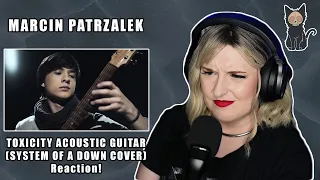 MARCIN PATRZALEK - Toxicity on One Acoustic Guitar (System of a Down Cover) | REACTION