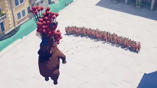 100 BALLOON ARCHERS vs EVERY UNITS - Totally Accurate Battle Simulator TABS