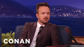 Aaron Paul Used To Dream As Jesse Pinkman | CONAN on TBS