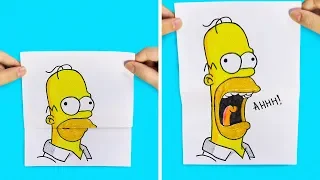 22 FUN DRAWING TRICKS FOR KIDS AND ADULTS