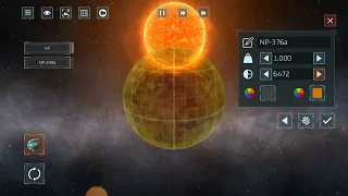 solar smash criando um sistema solar