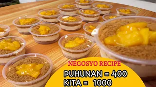 Mango Ice Cream Cake l Negosyo Recipe with Coasting