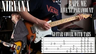 Nirvana - R*pe me - Paramount 1991 - Guitar cover w/tabs