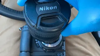 Nikon FTZII attached to the Z5