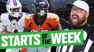 Starts of the Week + Brutal Start/Sit Decisions | Fantasy Football 2023 - Ep. 1470