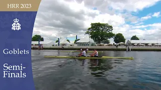 J. Walkey & J. Cullen, CAN v E. Brouwer & P. van Veen, NED - Goblets | Henley 2023 Semi-Finals