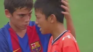 Tokyo: Barcelona youth team comforts losing Japanese footballers