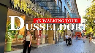 4k walking Tour in amazing City Dusseldorf ❤️virtualwalk