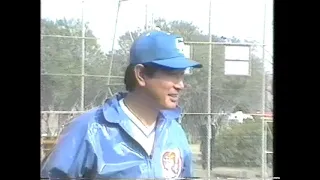 星野仙一　中日監督就任（第一次）インタビュー　1986年プロ野球ニュースより