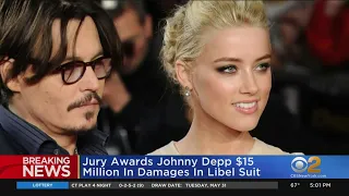 Jury awards Depp $15M in libel suit, Heard $2M in counterclaim
