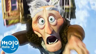 Top 10 MORTI più BRUTALI e ESAGERATE nei FILM PIXAR!