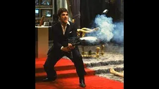 When the DOOM music kicks in (Scarface)