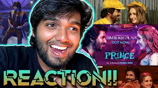 Bimbiliki Pilaapi Lyric Video | REACTION!! | Prince | Sivakarthikeyan | Thaman S|Anirudh|Anudeep K.V