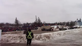 penetanguishene demolition derby pro mini heat #1 2018