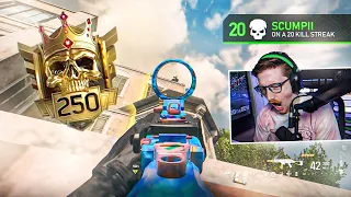 SCUMP VS TOP 250 PLAYERS IN RANKED WARZONE!!