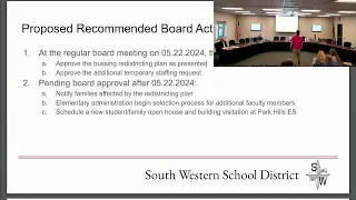 SWSD Program Committee Meeting - Monday, May 13, 2024 at 5:00 PM